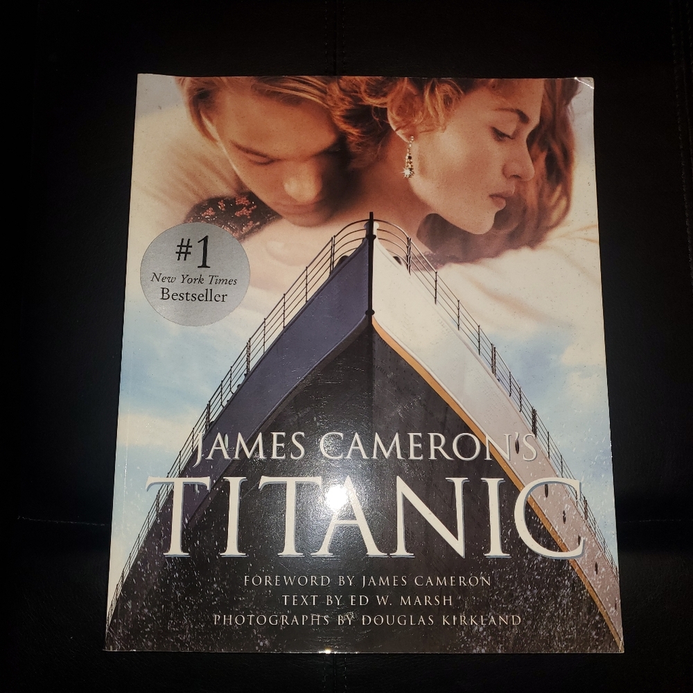 James Cameron's Titanic Softcover Book‎